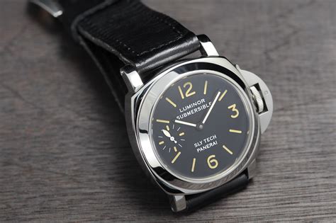 panerai slytech 5218|An exceptionally rare Luminor Submersible Sly Tech Panerai.